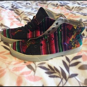 Inkkas size 8 high tops